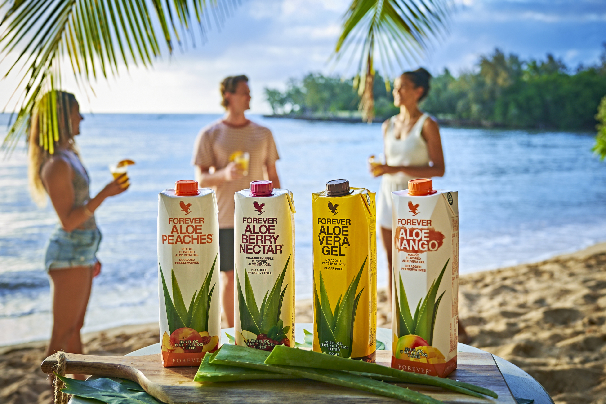 Mango-Szene aloe vera
